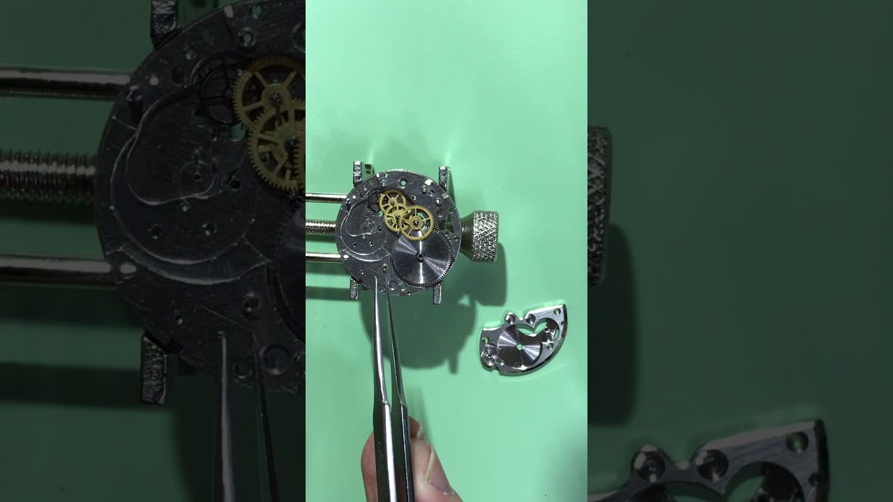 &lsquo;59 Bohna/Volna cal 2809 barrel bridge install