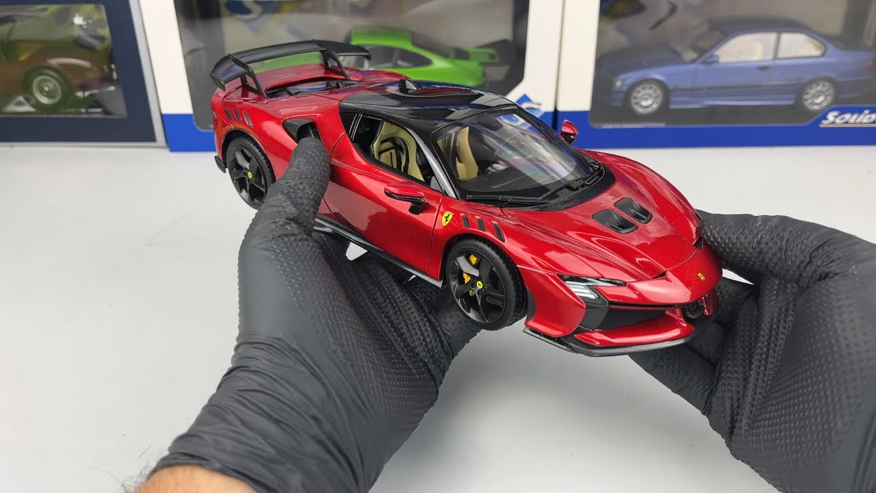 Ferrari SF90 XX Stradale (2024) 1:18 Bburago 18-16020R– Extreme Performance in Diecast Form!