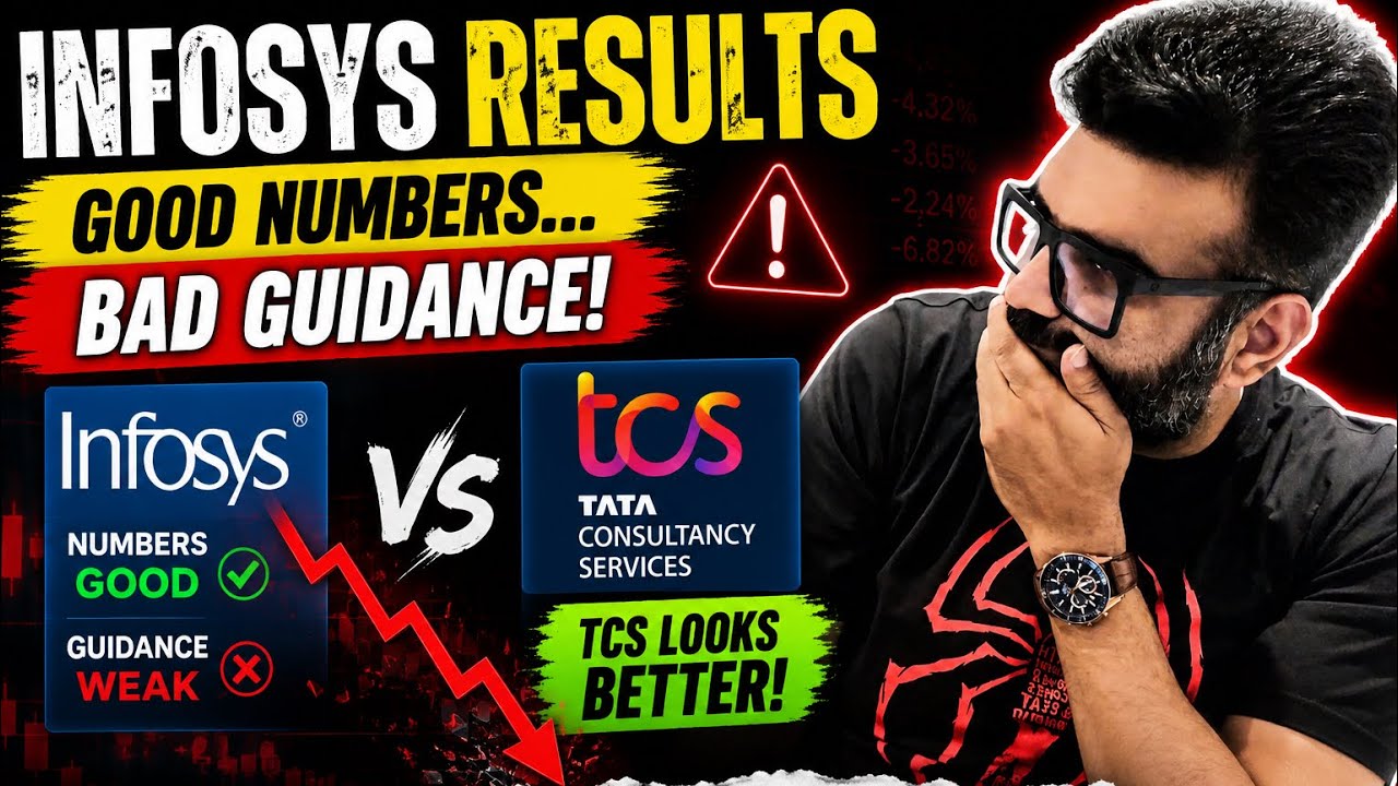 INFOSYS Results: Numbers Strong. But Why Did the Stock Cool Down? TCS Wins Again? Big Reality Check!