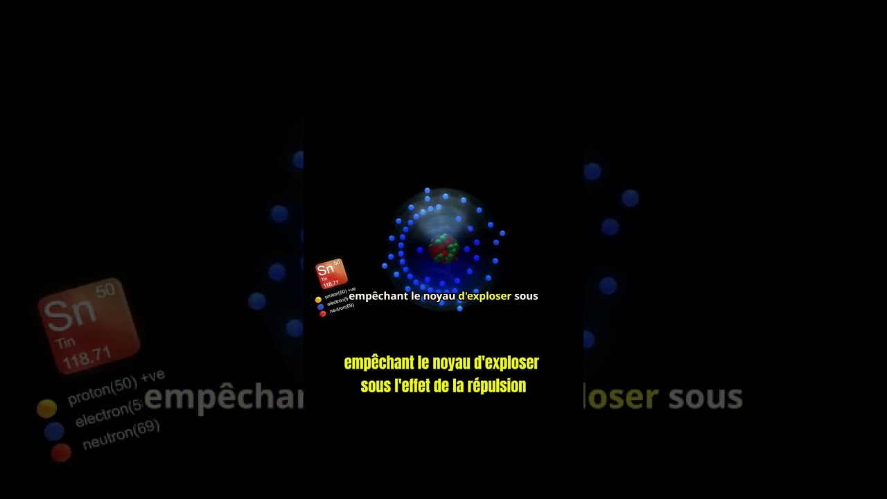 💥 La Force Nucl&eacute;aire Forte&hellip; Le Pouvoir Cach&eacute; des Atomes ! ⚛️ #curiokids #science