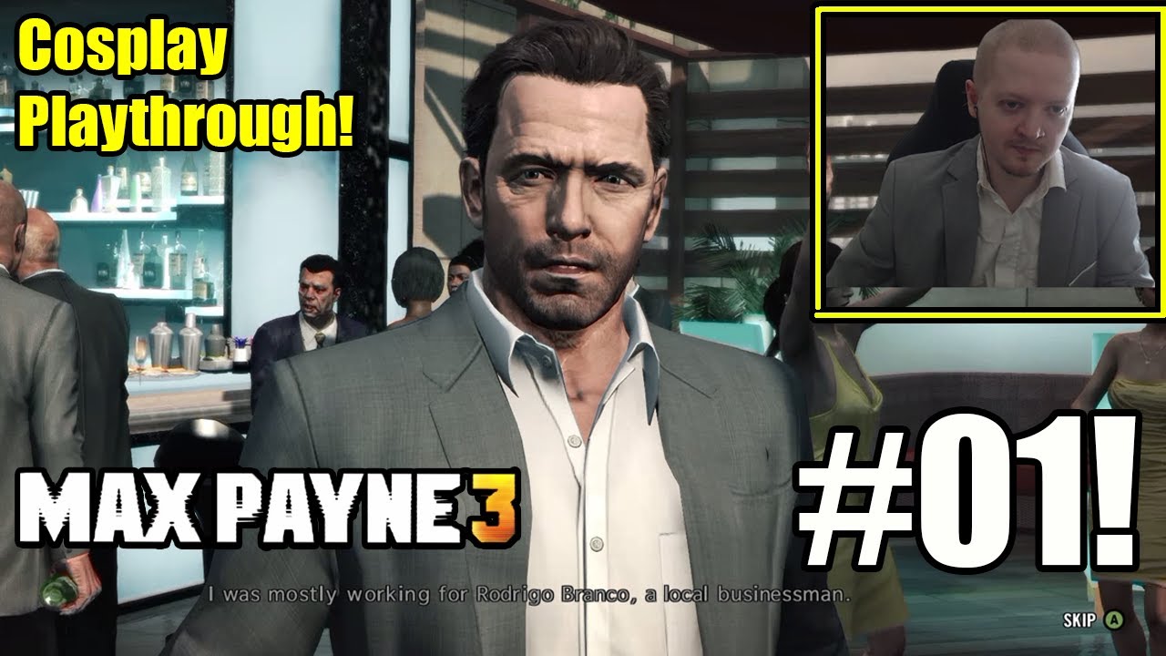 Max Payne Moves To Brazil To Start A New Life- Max Payne 3 Hardcore Part 1