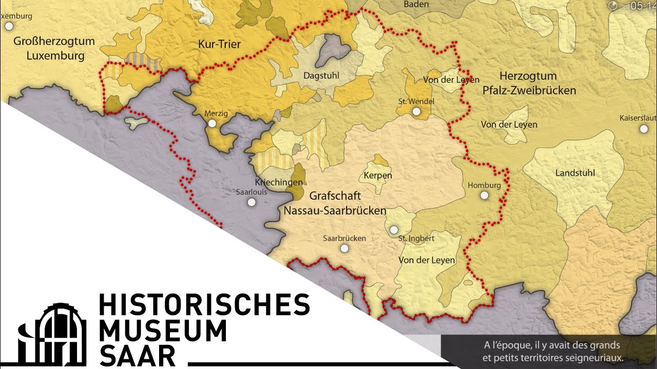 Die Geschichte des Saarlandes in Karten | Historisches Museum Saar