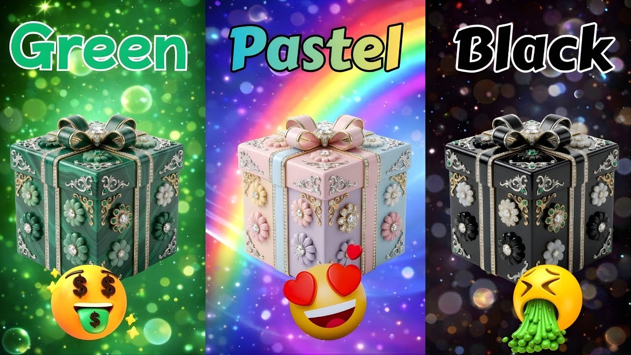 Only ONE Box Is Worth It… Green 🟢 vs Pastel 🎨 vs Black ⚫ SHOCKING END