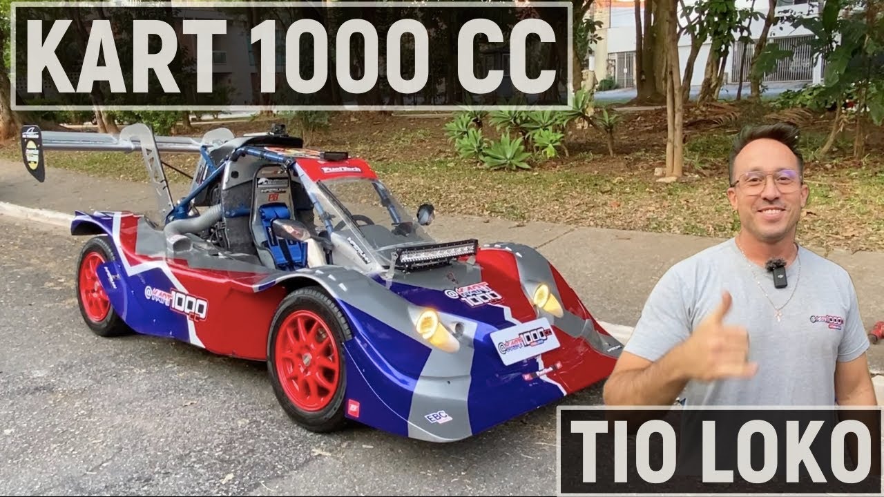 KART 1000 CC: um brinquedo pra andar na rua com 180 cv a 13.300 rpm!