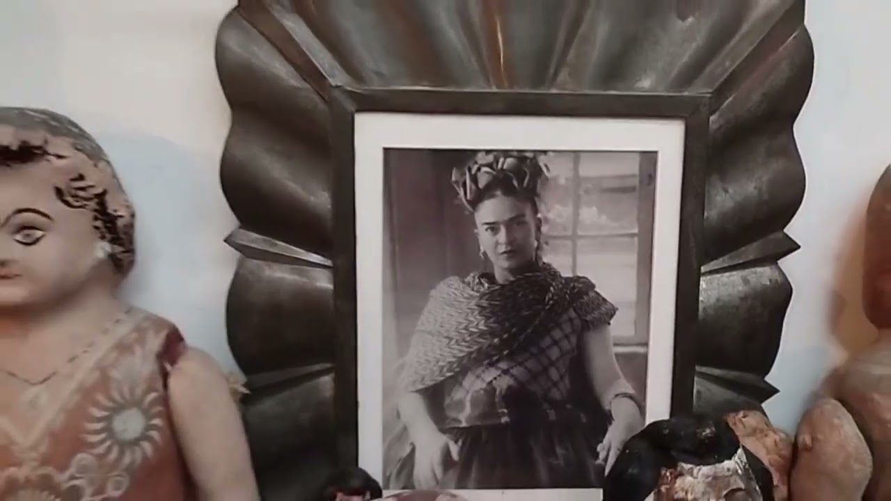 Visitando el Museo Casa Estudio Diego Rivera y Frida Khalo.  