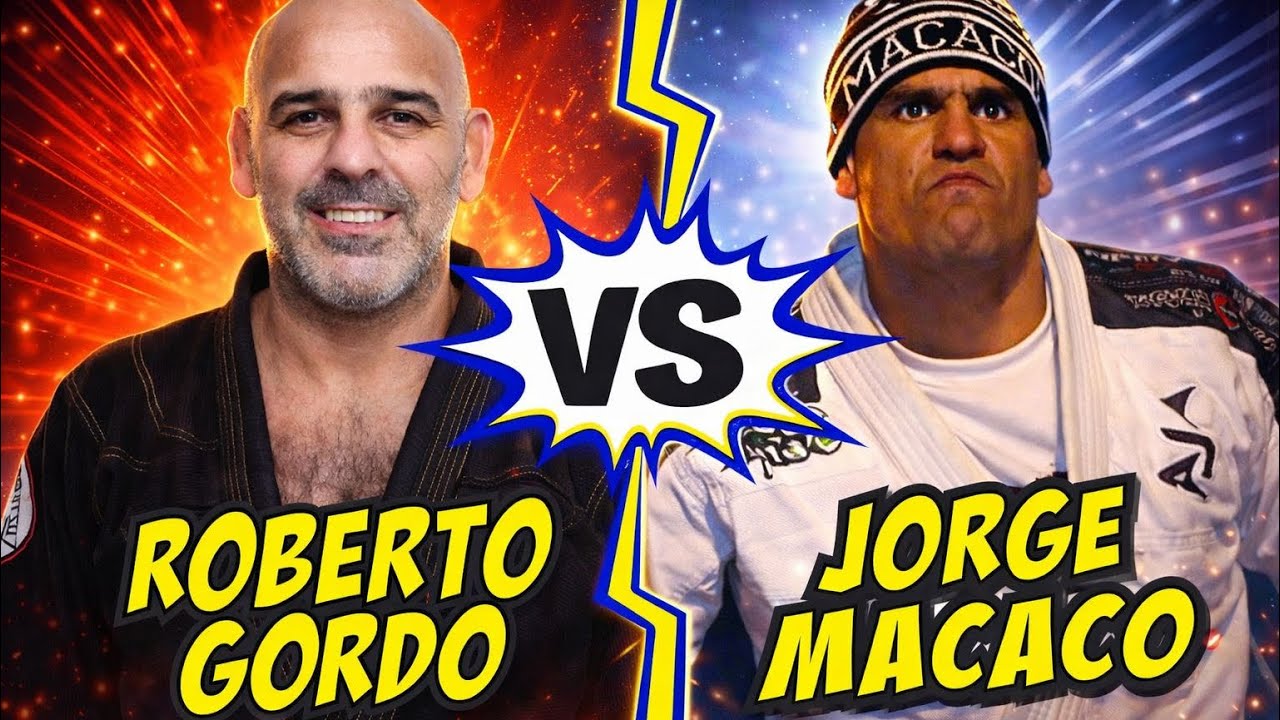 ROBERTO GORDO CORREA VS JORGE PATINO MACACO Jiu Jitsu Match | Brasileiro 2000