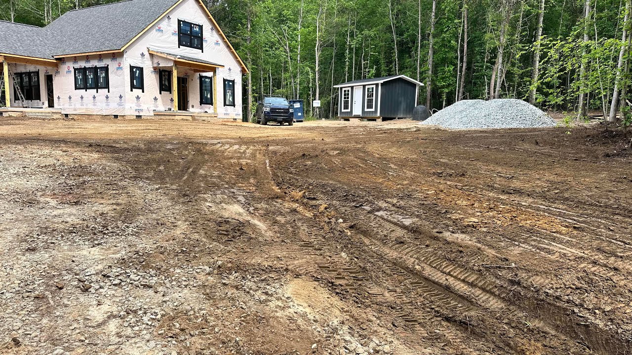 Moving Dirt for Parking Area