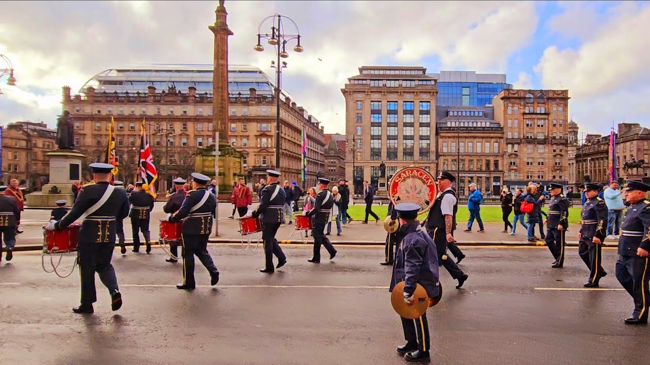 Saracen Truth Defenders Flute Band -City Of Glasgow Campsie Club Apprentice Boys Of Derry 02/03/2024