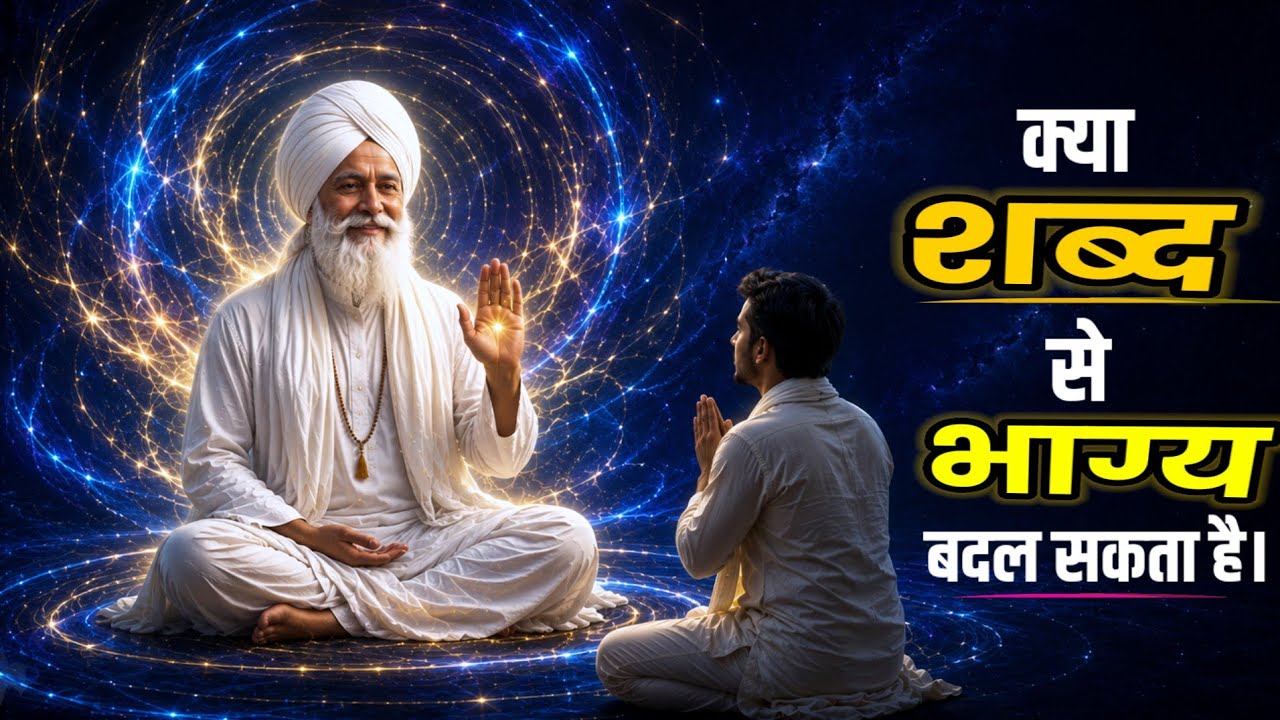 Kya Sabd Bhagya Ka lekha Badal Sakta Hai? Naam Aur Sabd Mein Antar | Santmat Rahasya||