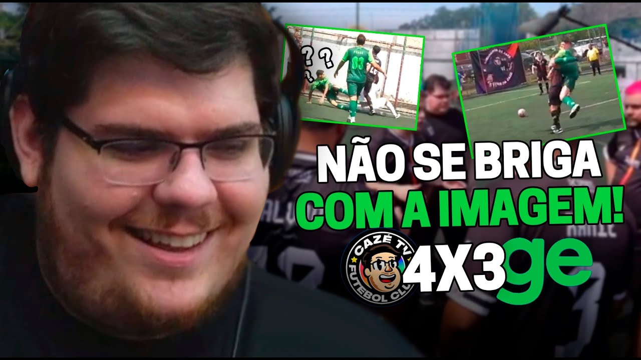 CASIMIRO REAGE: CAZ&Eacute; TV 4 X 3 Ge - ESTR&Eacute;IA NA COPA ACERJ | Cortes do Casimito