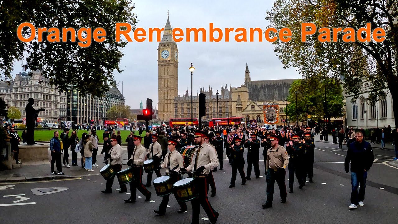 Orange Order Remembrance Parade 2024 #london