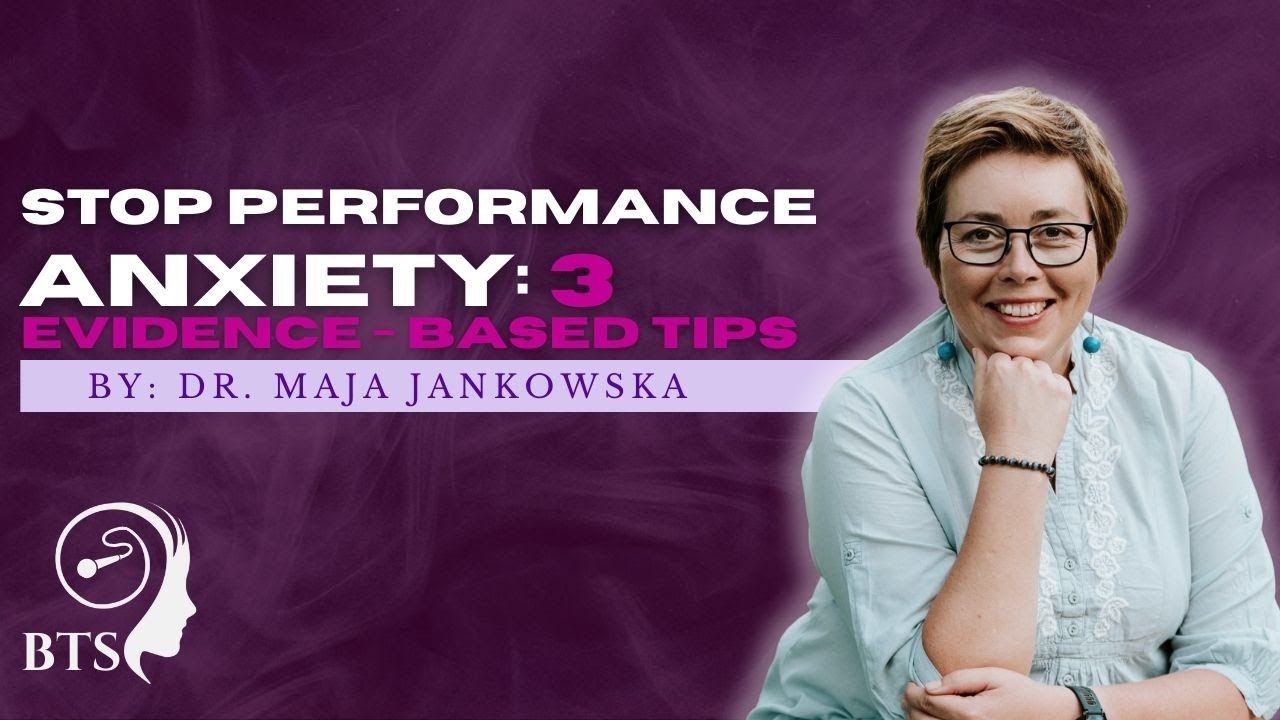 Understanding Performance Anxiety: 3 Things Every Performer Should Know | Clinical Psychologist