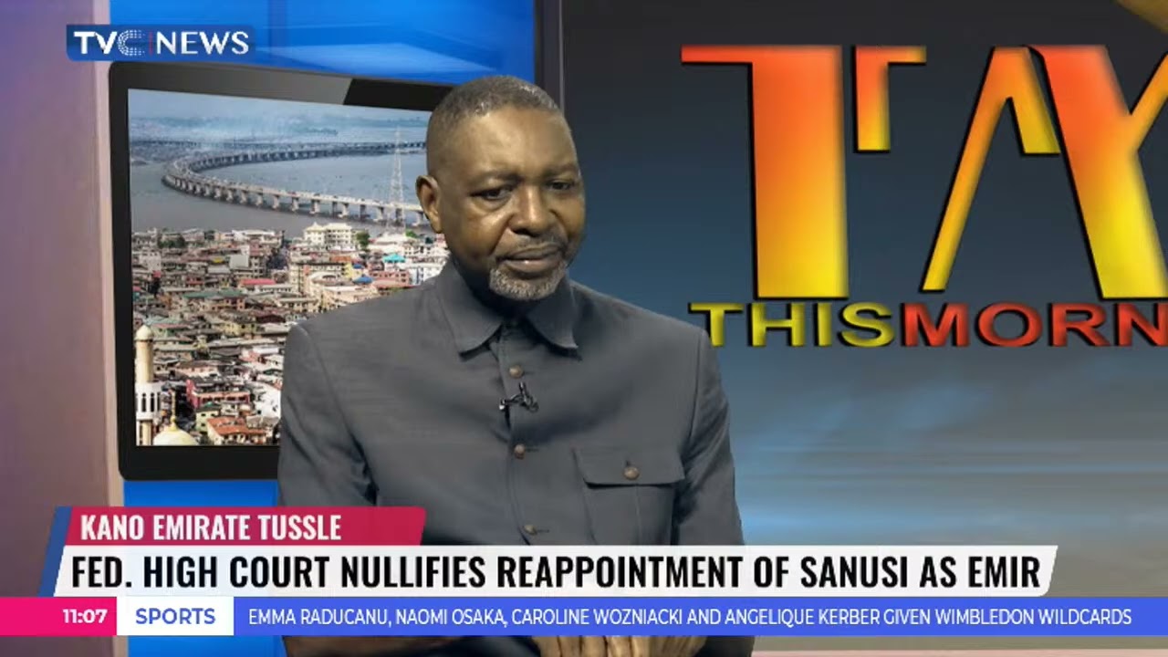 Constitutional Lawyer Explains Sanusi's Emir Appointment Post Court Nullification