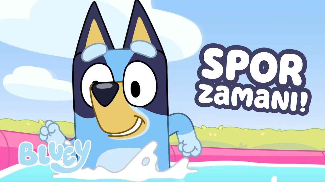 Bluey ile Spor Vakti! 🏏 | Aktif olalım! | Bluey Türkçe Resmi Kanal