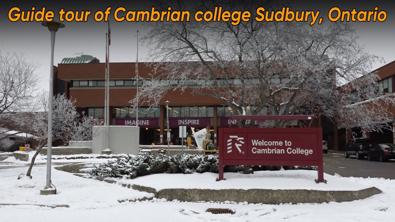 Cambrian College, Sudbury tour || Cambrian College Sudbury Ontario || canada vlogs