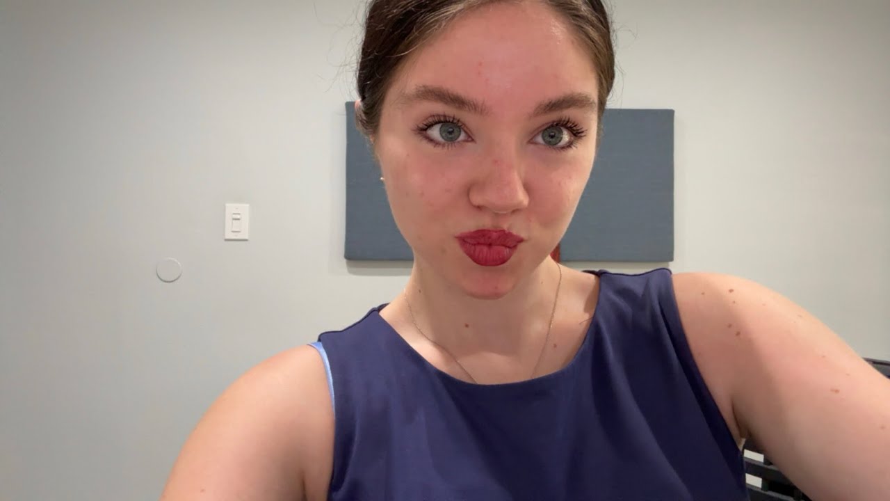 ASMR Relaxed - Doing my Makeup for Work :) ❤️💅