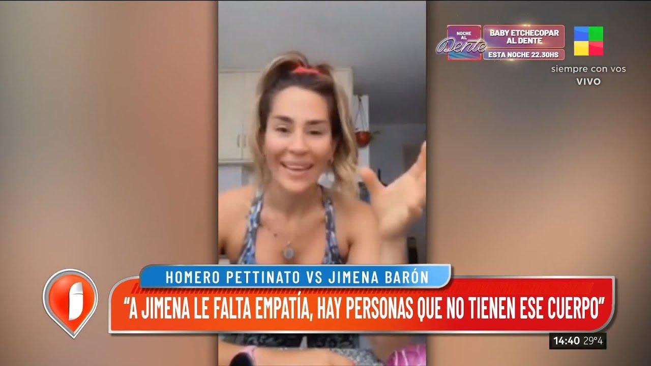 El descargo de Jimena Barón sobre los posteos en su contra