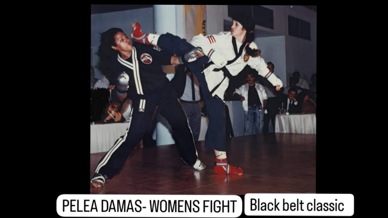 #tb Combate a dos asaltos, DAMAS / 2nd Round Womens Division combat .Kicking high!