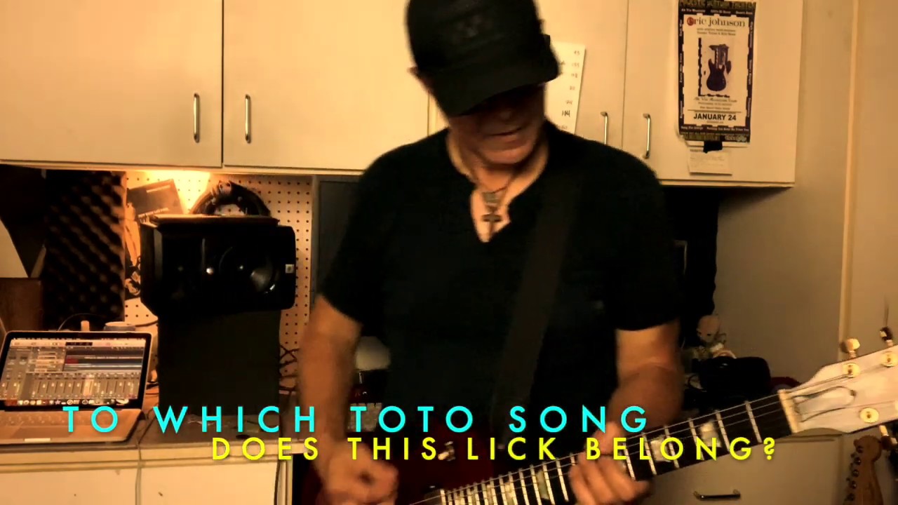 RUBEN REZA - Rosanna guitar solo | Steve Lukather Toto