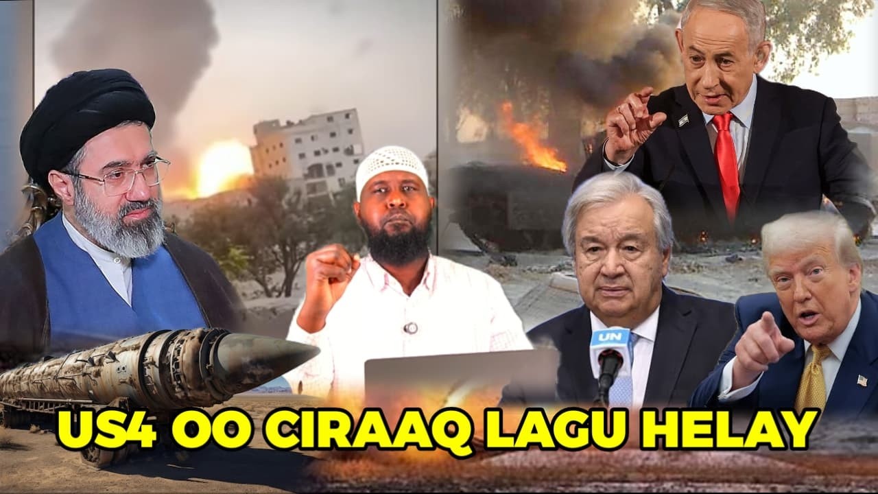 !SRA GALABTA SI DARAN AYAA LO GUBAY: UAE OO GODKEEDA BIYO UGU SO GALEEN: US4 OO CIRAAQ CASHAR LOOGU