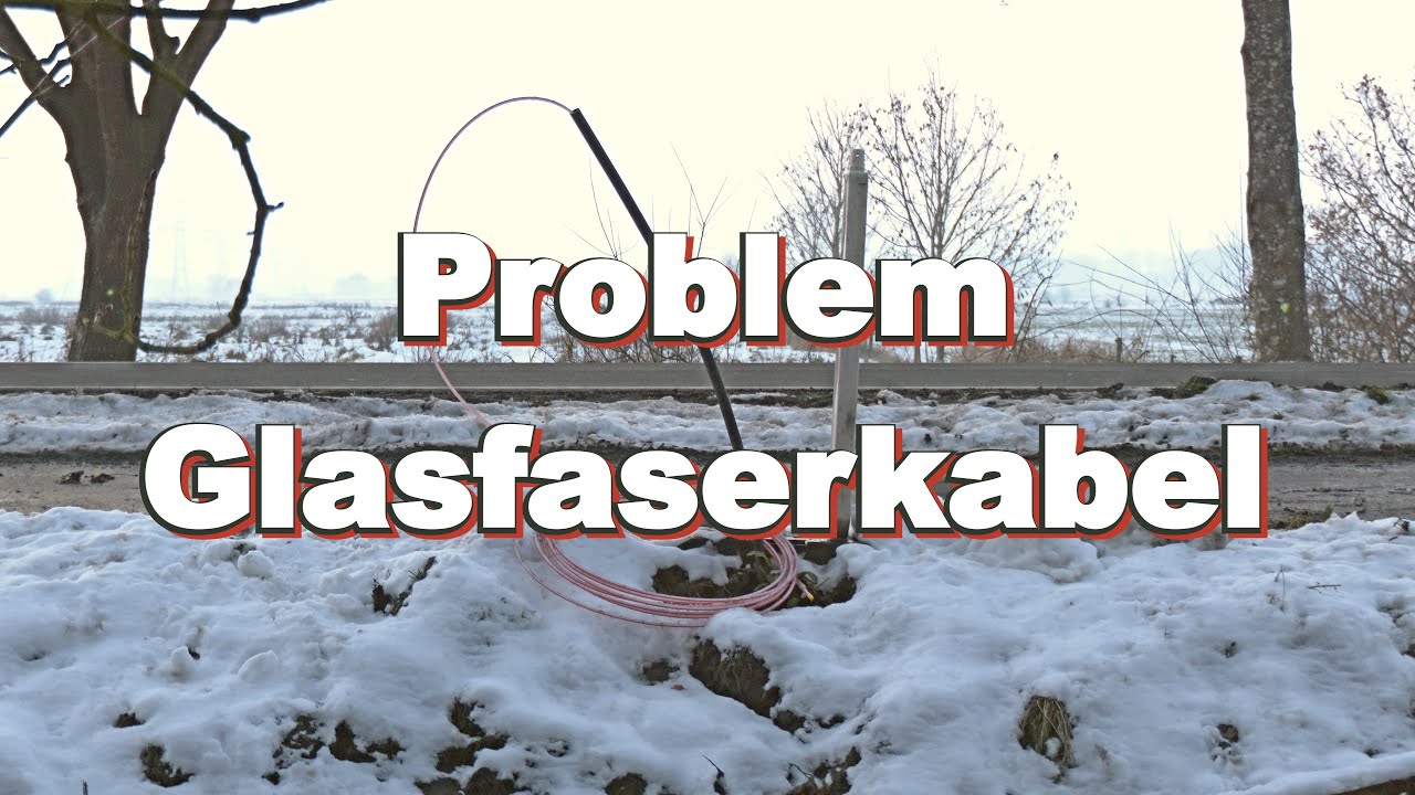 Rund um den Hof | Problem Glasfaserkabel