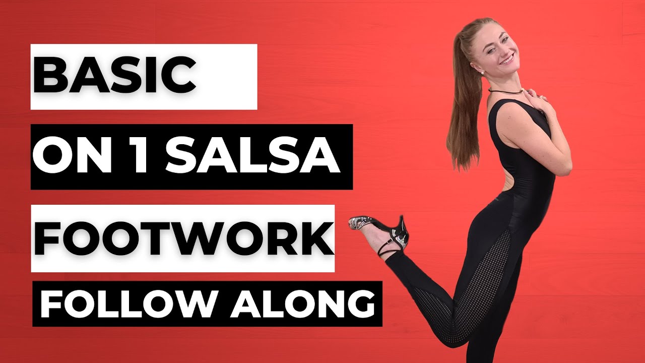 Basic On1 Salsa Steps Practice For All Levels Part 2 - Follow-Along Salsa Footwork - Dance With Rasa