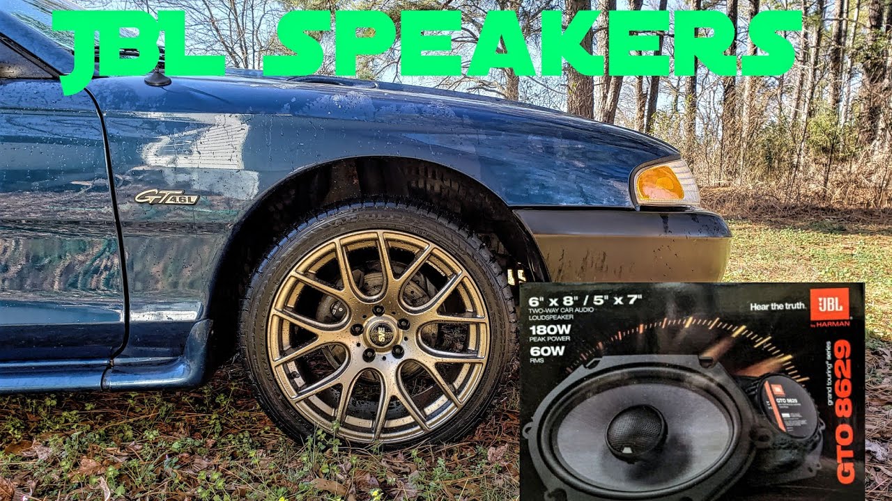 SN95 Mustang GT get JBL GTO speakers Installed