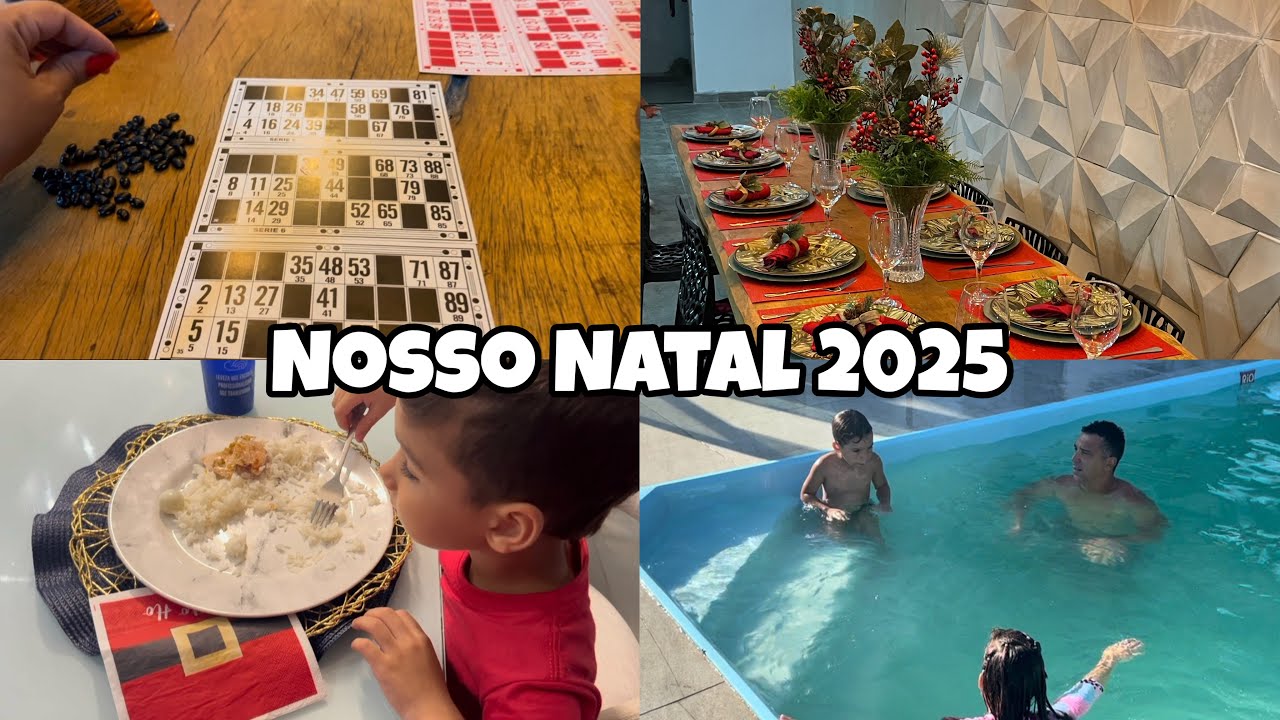 NATAL 2025 - PRESENTES - NOSSA CEIA E BINGO DE TODO ANO 