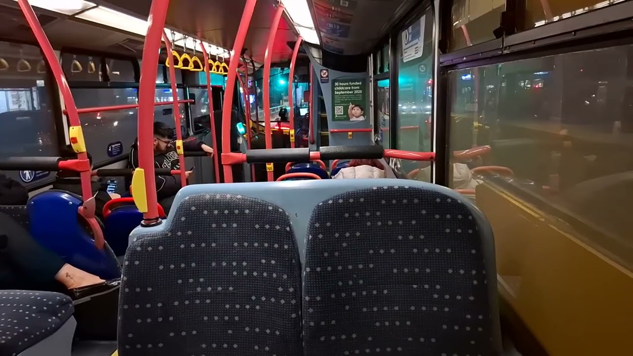 *Floored* National Express West Midlands Wright Gemini/Volvo B7TL BU53UNB 4523 | Service 5