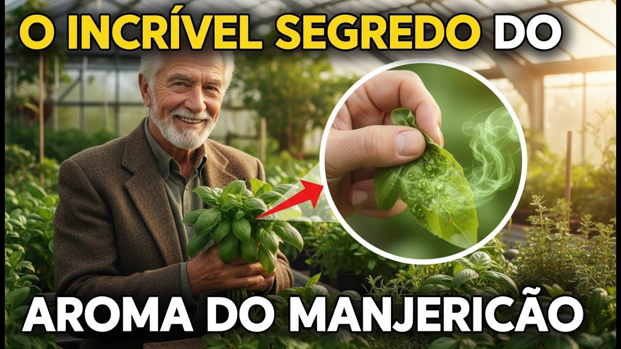 De Onde Vem o Cheiro do Manjericão? A Parte Que Faz o Aroma