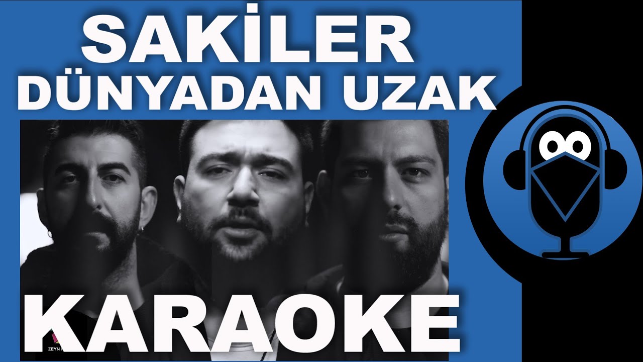 Sakiler - Pinhani - Dünyadan Uzak / KARAOKE / Sözleri / Lyrics / Fon Müziği ( COVER ) Beat