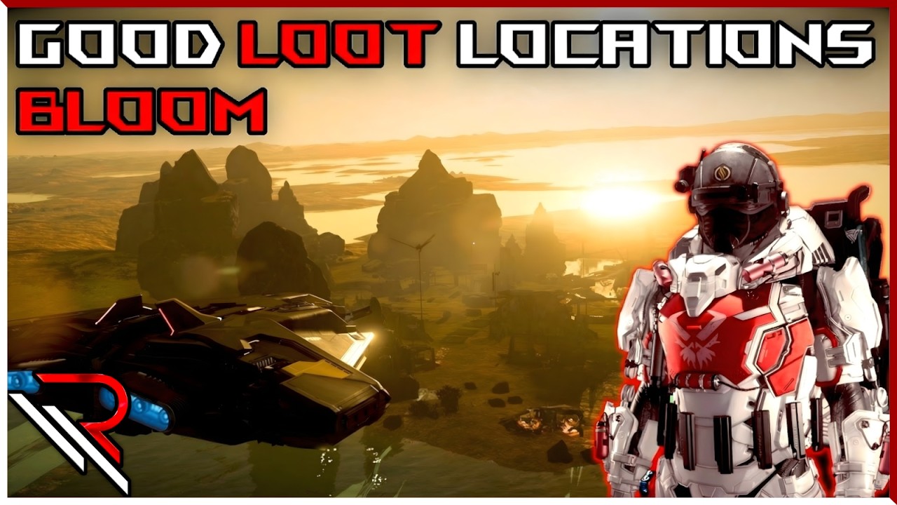 Good Loot Locations On Bloom - Justified/Righteous Armor - Star Citizen 4.6 [4K]