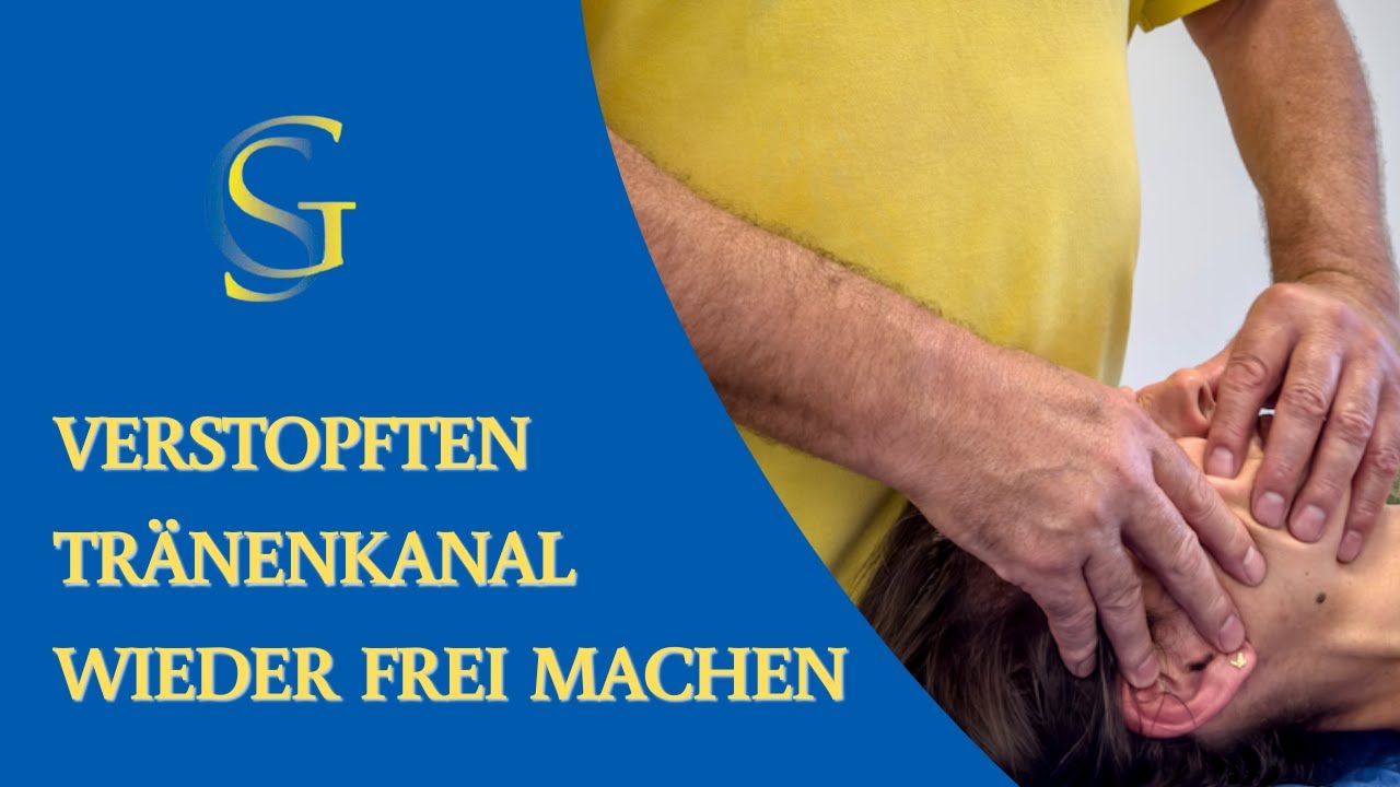 Verstopften Tränenkanal in wenigen Minuten frei machen