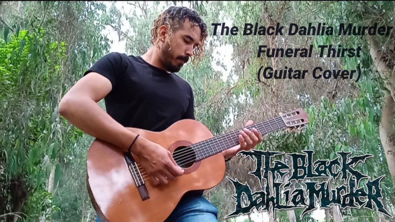 The Black Dahlia Murder - Funeral Thirst (Guitar Cover) #theblackdahliamurderacoustic