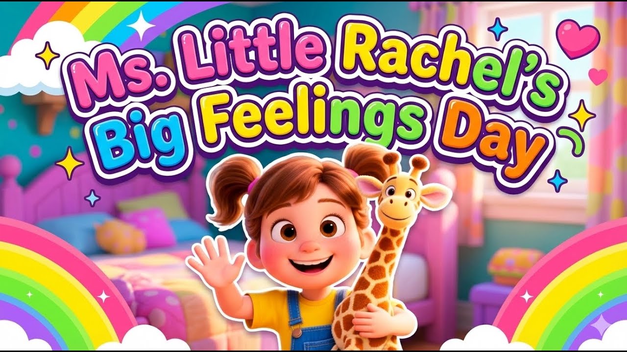 Ms. Little Rachel’s Big Feelings Day 😊😢😤 | A Kids Story About Emotions & Feelings