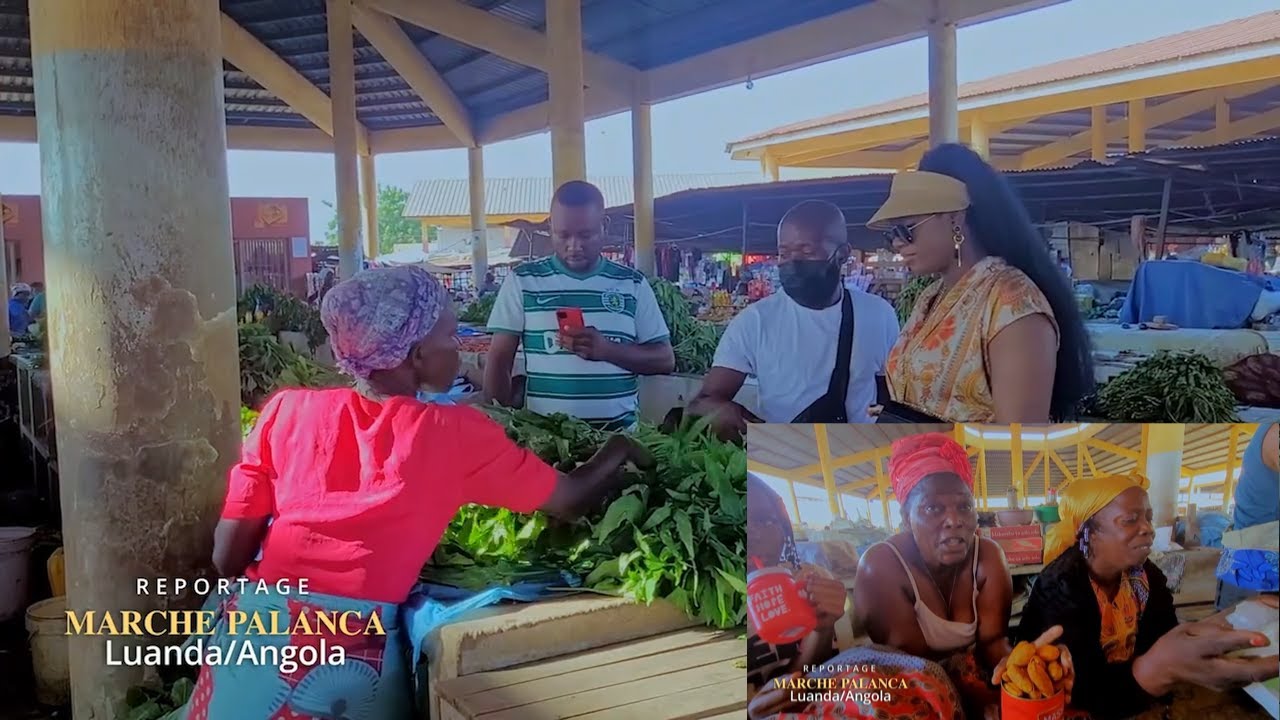 Reportage : À la découverte  du Marché Palanca  Luanda Angola #LiseManzambi