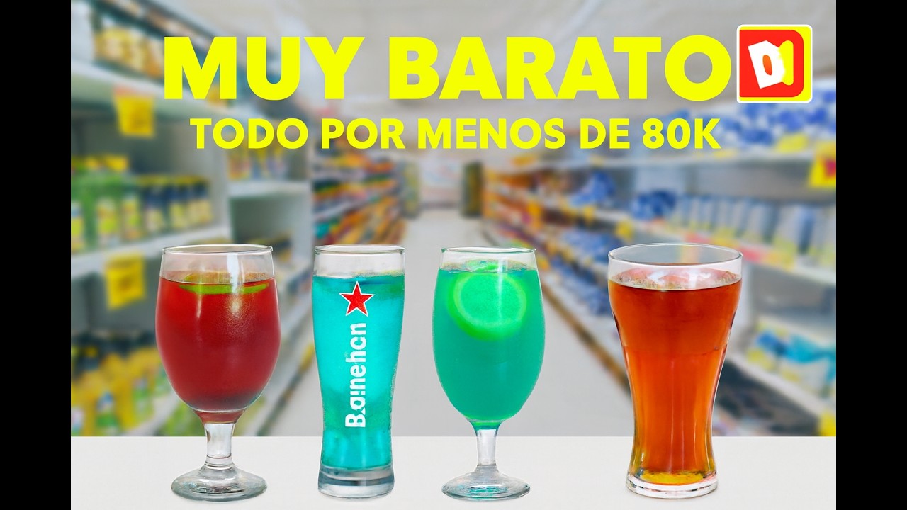 ¡D1 vs BAR: Este coctel de $3.000 sabe IGUAL a uno de $40.000! 😲😲