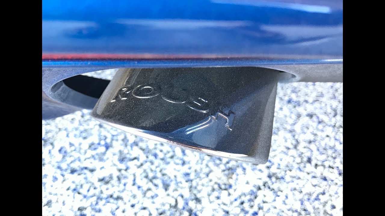 First Mod - Roush Axle Back Exhaust Install on the 2017 Mustang GT