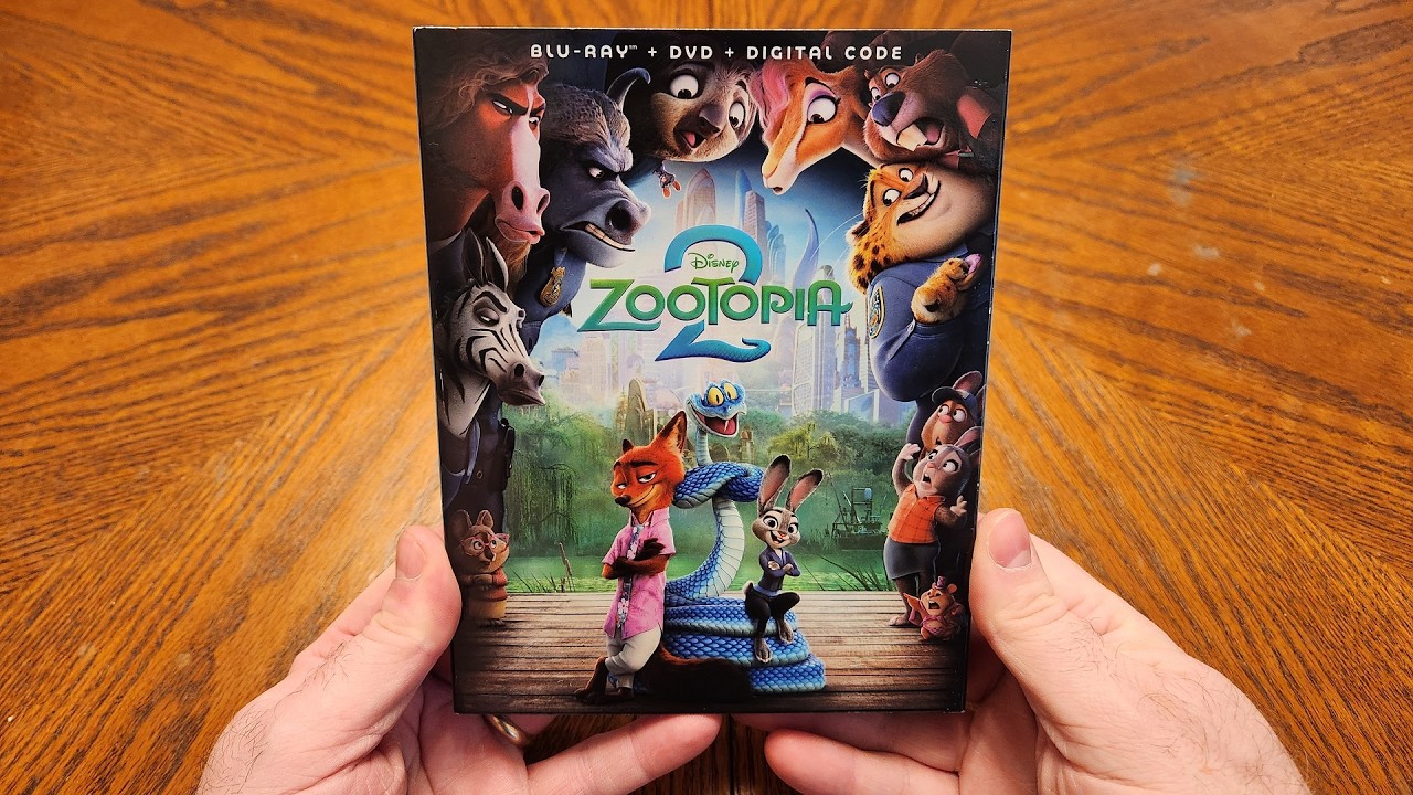 Zootopia Home Video #67 - Zootopia 2 Blu-Ray