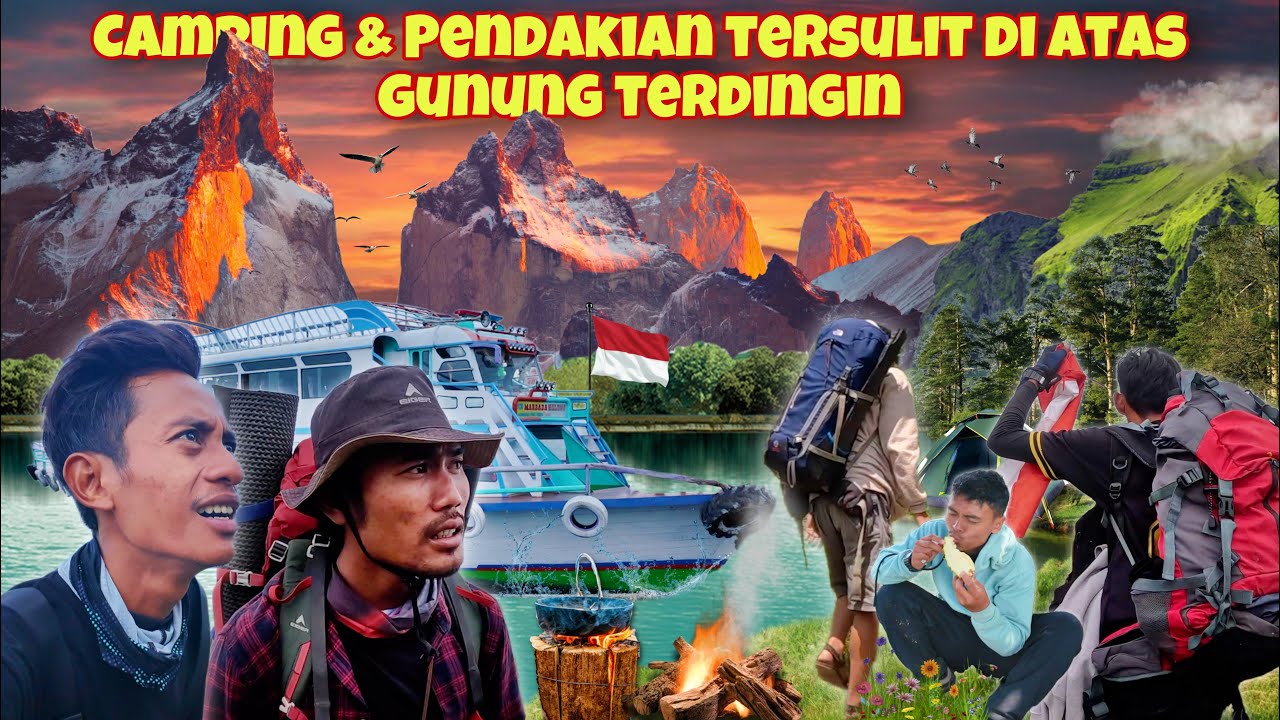 SERUNYA CAMPING & MENDAKI GUNUNG TERDINGIN DI SAMOSIR/DANAU TOBA