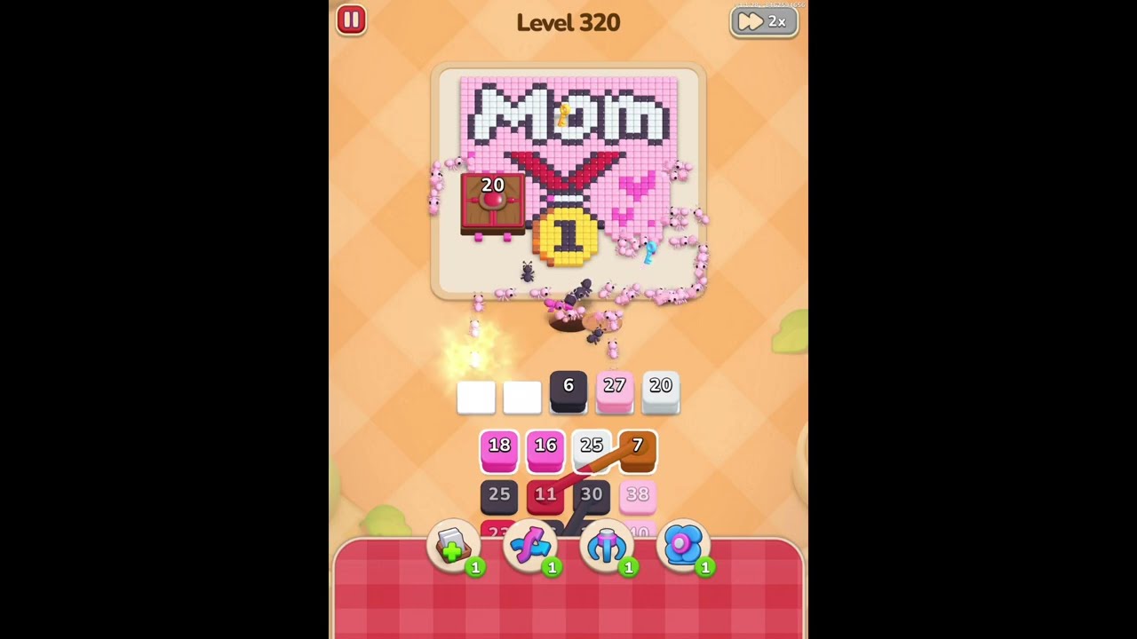 Colony Flow! Level 320 Solution/ Hard Puzzle Walkthrough 