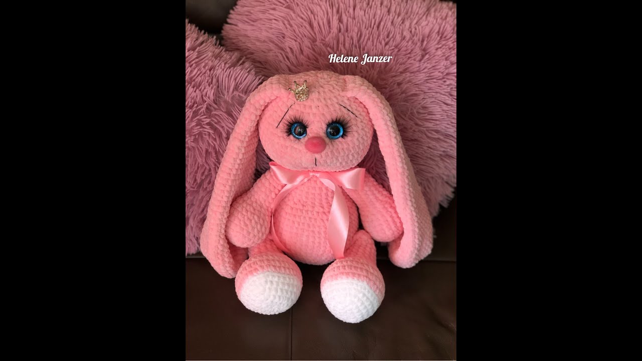 Вязаный Зая по 1 часть МК Марины Григоревская