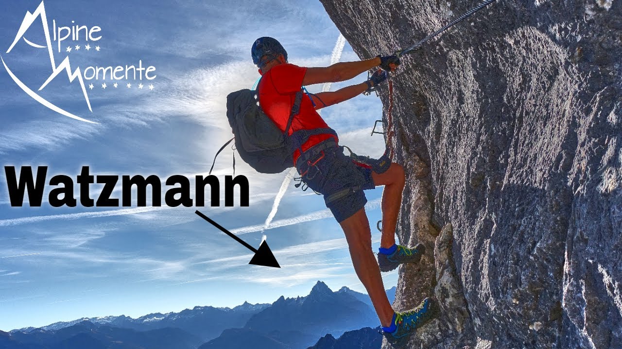 😍😍 SCHÖNSTER KLETTERSTEIG DEUTSCHLANDS: Berchtesgadener Hochthron Klettersteig & Mittagsloch