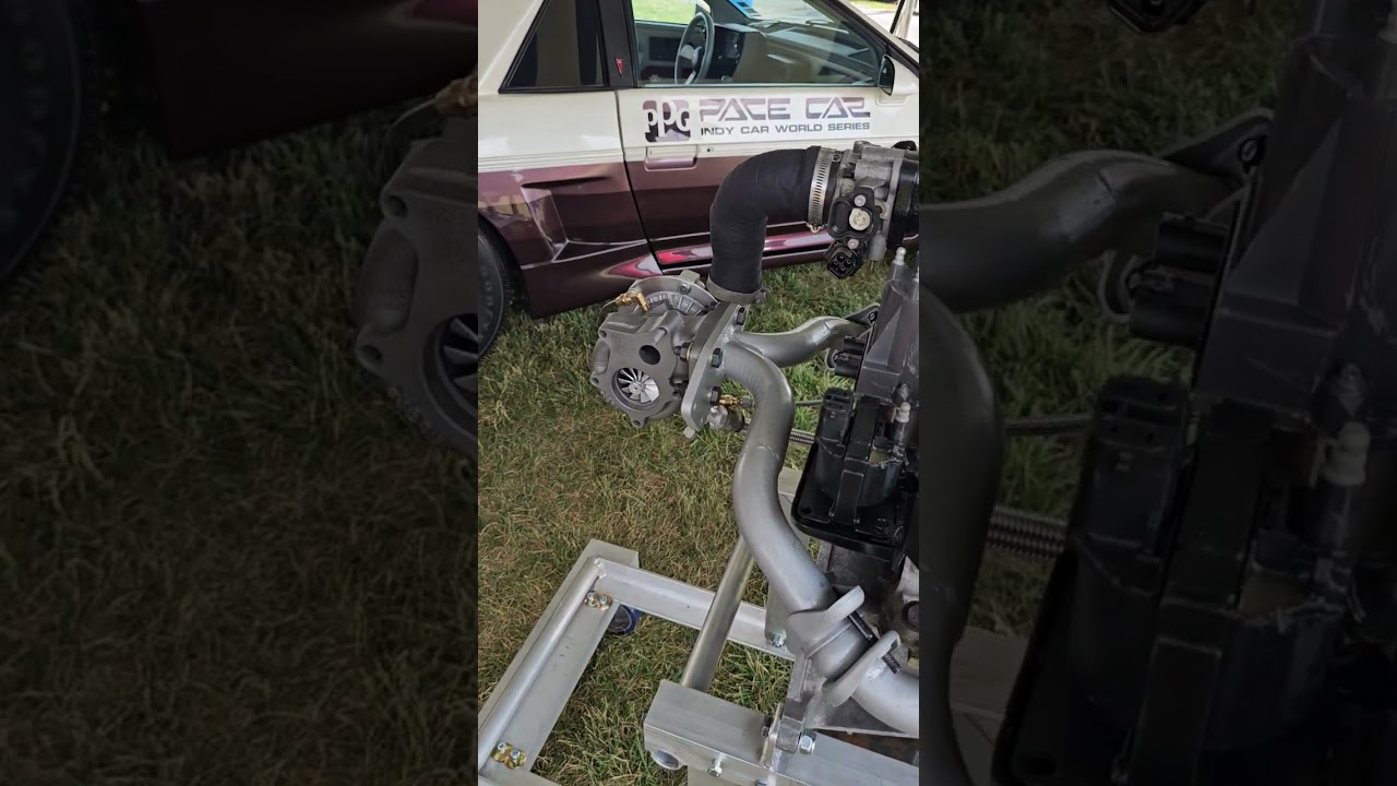 extremely rare LA9 pontiac fiero prototype Engine