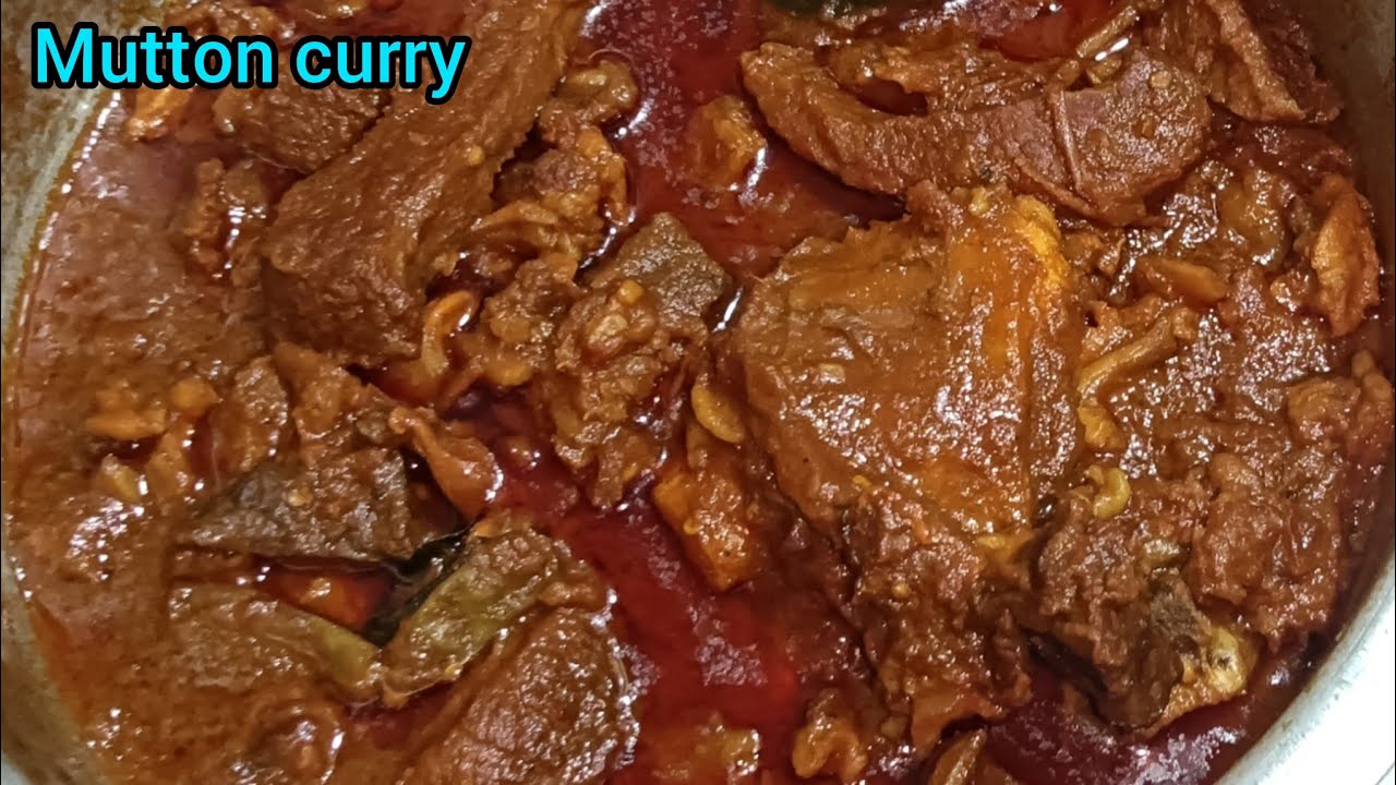 Mutton curry 😋👇👌