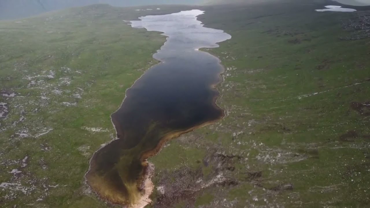 Arran : Drone Flight at Glen Sannox & Loch Tanna
