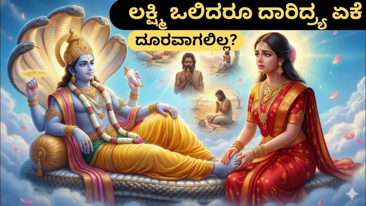 ತಾಯಿ ಲಕ್ಷ್ಮಿ ಕಥೆ! | ಕೈಗೆ ಬಂದ ತುತ್ತು ಏಕೆ ಬಾಯಿಗೆ ಬರುವುದಿಲ್ಲ? ಈ ಕಥೆ ಕೇಳಿ ನಿಮ್ಮ ಕಣ್ಣು ತೆರೆಯುತ್ತೆ!
