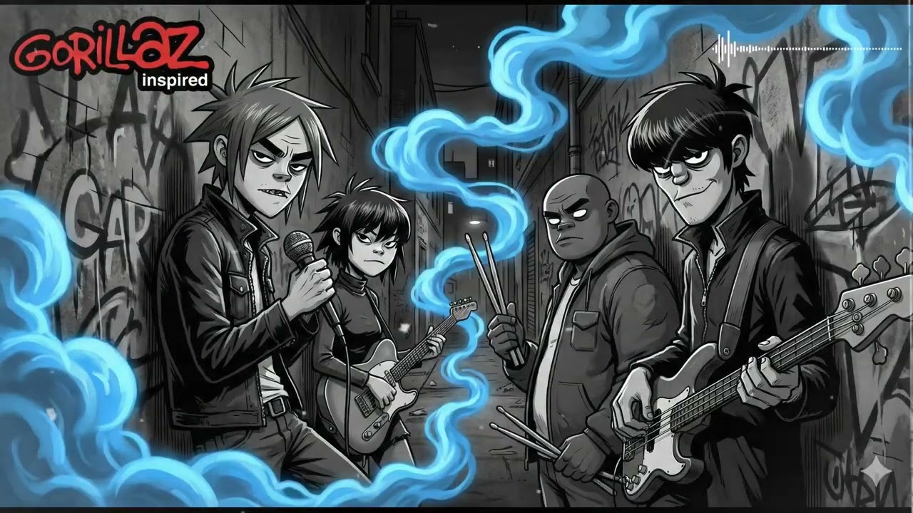 Gorillaz Lost Album This Playlist Sounds Like a Gorillaz - Ai Remix