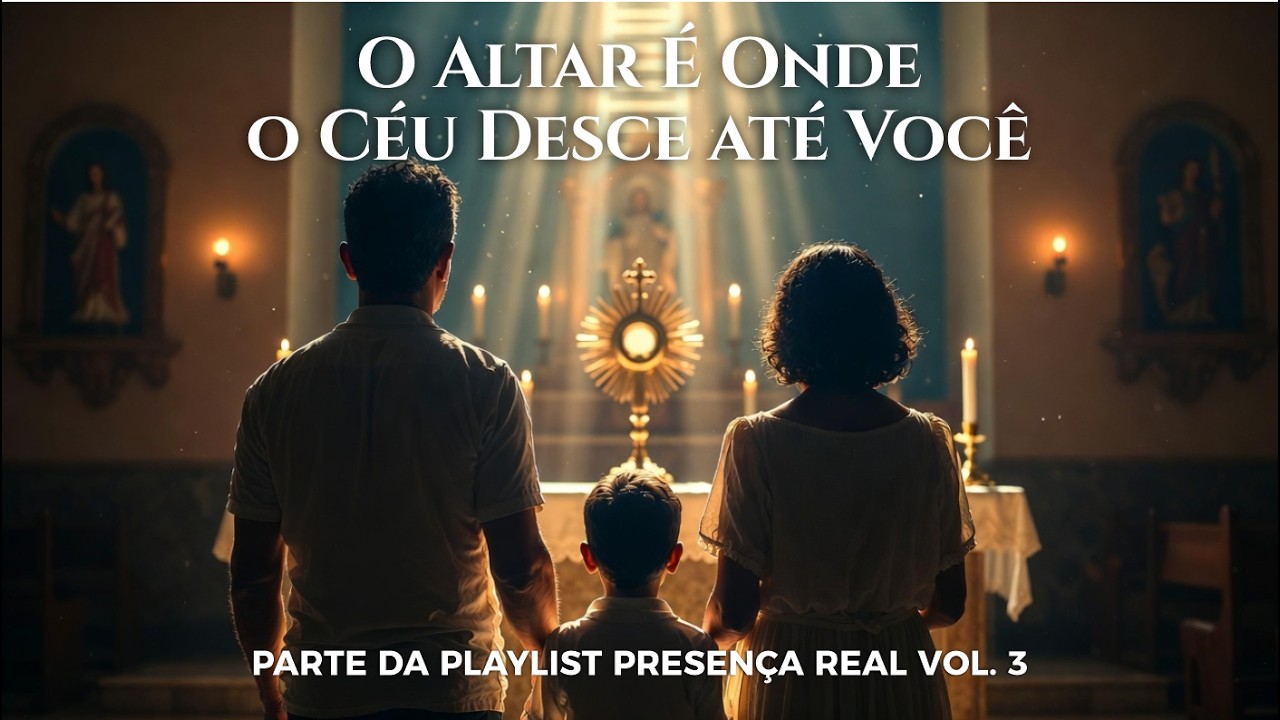 O Altar É Onde o Céu Desce até Você 🌅 | Entre o Céu e a Terra | Som Que Eleva