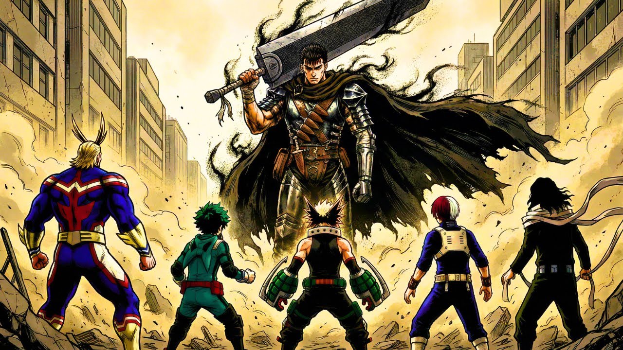 What If GUTS Entered The MY HERO ACADEMIA Universe?